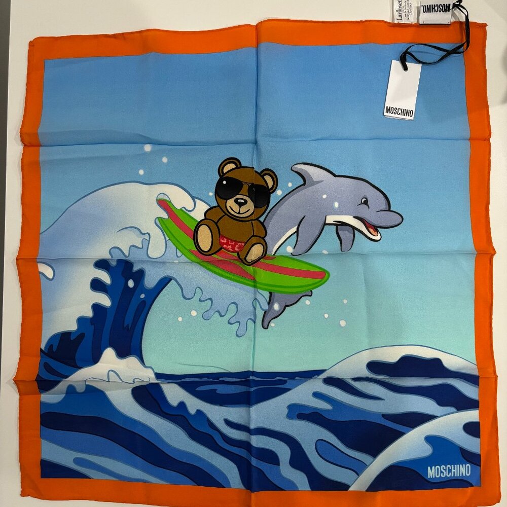Moschino Men's Pocket Square
